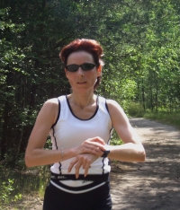 -finisz biegu latem-