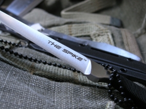 CS Spike - fixed, stal - 420M, rekoje�� - oplot, budowa full tang, d�ugo�� - 200 mm.,ostrze -  100 mm., grubo��. ostrza - 5 mm., wyko�czenie- satin finish